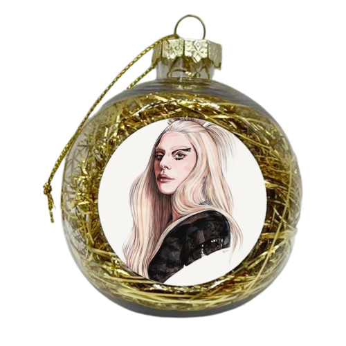 'If you don't like absurdity, I'm probably not for you' - xmas bauble by Helen Green