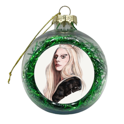 'If you don't like absurdity, I'm probably not for you' - xmas bauble by Helen Green