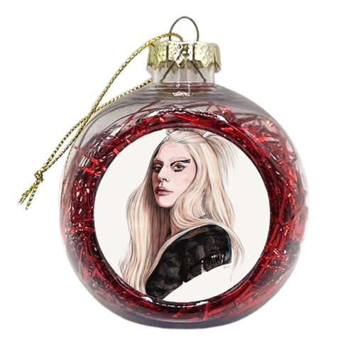 'If you don't like absurdity, I'm probably not for you' - xmas bauble by Helen Green