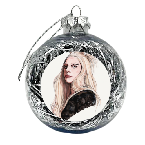 'If you don't like absurdity, I'm probably not for you' - xmas bauble by Helen Green