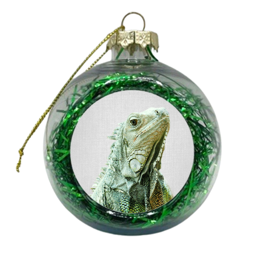 Iguana - Colorful - xmas bauble by Gal Design