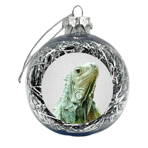 Iguana - Colorful - xmas bauble by Gal Design