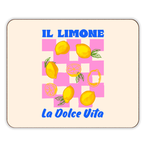 Il Limone La Dolce Vita Retro - designer placemat by EZbie