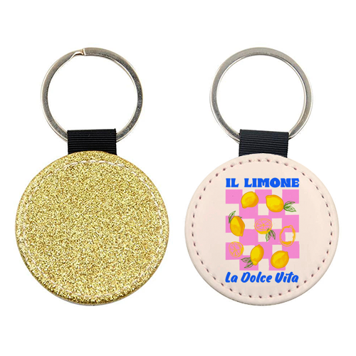 Il Limone La Dolce Vita Retro - keyring by EZbie