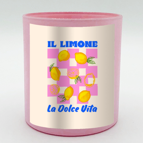 Il Limone La Dolce Vita Retro - scented candle by EZbie