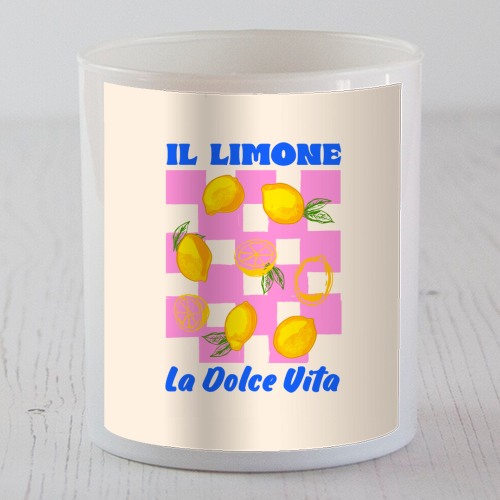 Il Limone La Dolce Vita Retro - scented candle by EZbie