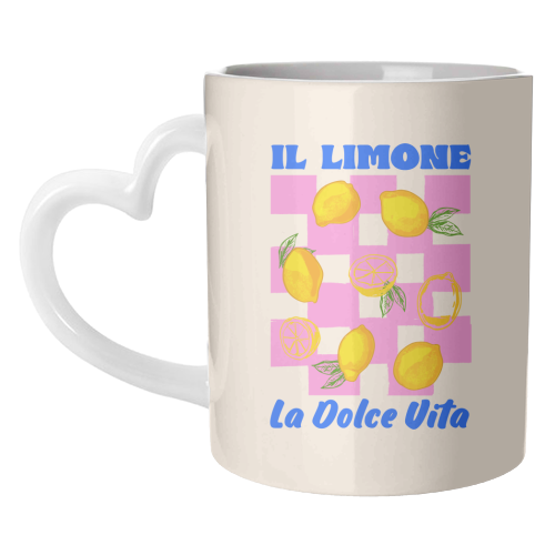 Il Limone La Dolce Vita Retro - unique mug by EZbie
