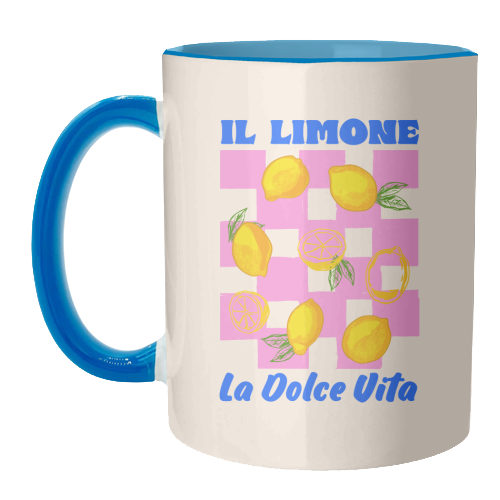 Il Limone La Dolce Vita Retro - unique mug by EZbie