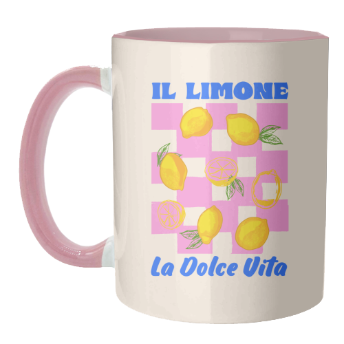 Il Limone La Dolce Vita Retro - unique mug by EZbie