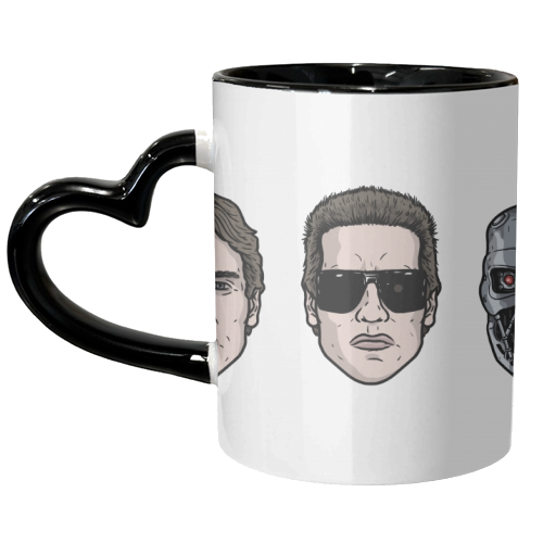 I'll be back 1984 - unique mug by Dale Cullinane