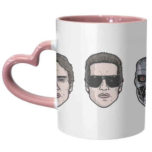 I'll be back 1984 - unique mug by Dale Cullinane