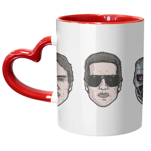 I'll be back 1984 - unique mug by Dale Cullinane