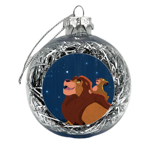 I'll Be There - xmas bauble by Amy Lewis