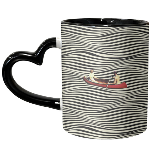 Illusionary Boat Ride - unique mug by taudalpoi