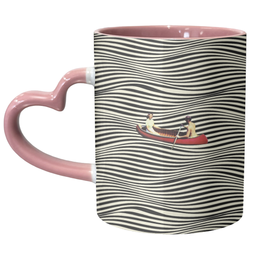 Illusionary Boat Ride - unique mug by taudalpoi