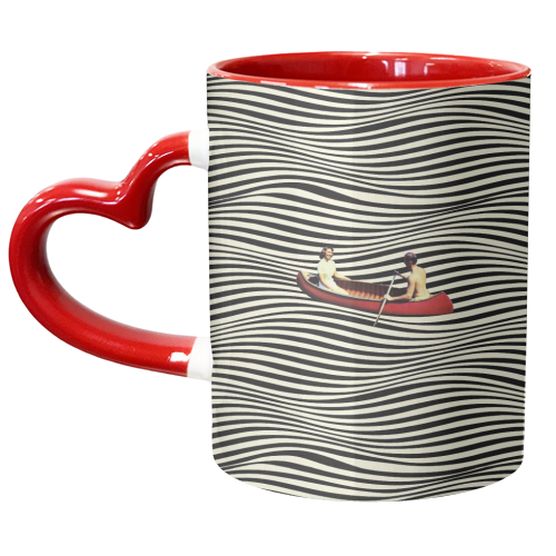 Illusionary Boat Ride - unique mug by taudalpoi