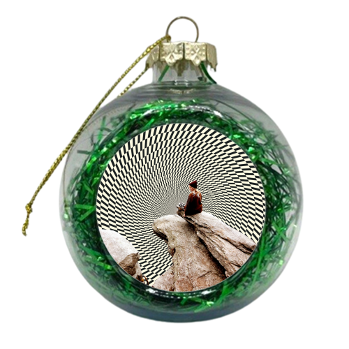 Illusionary Meditation - xmas bauble by taudalpoi