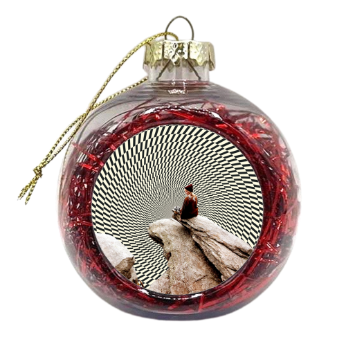 Illusionary Meditation - xmas bauble by taudalpoi