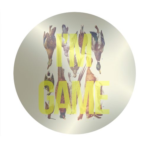 I'm Game - Circle Sticker by The 13 Prints