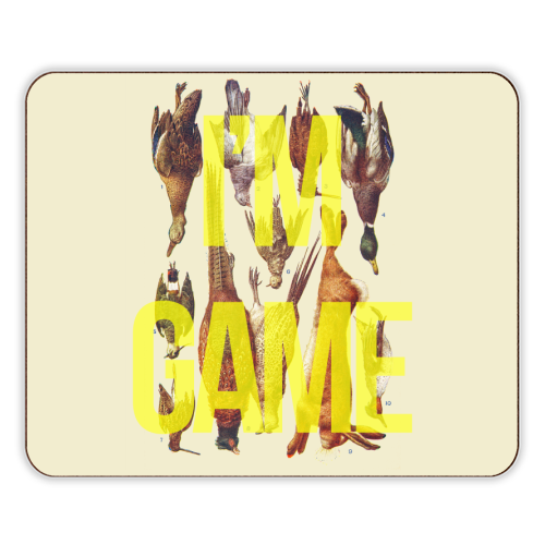 I'm Game - designer placemat by The 13 Prints