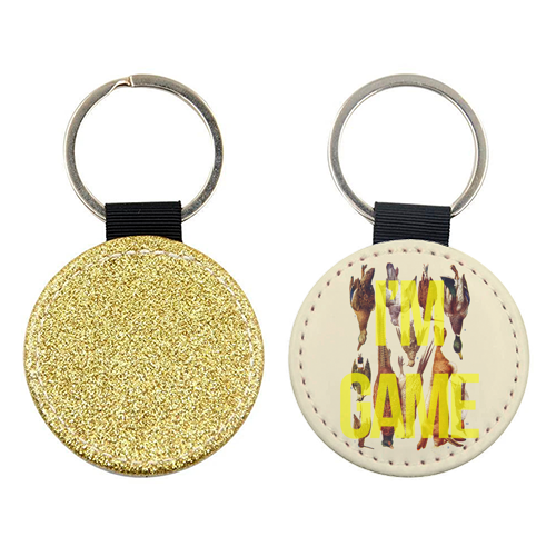 I'm Game - keyring by The 13 Prints