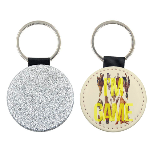 I'm Game - keyring by The 13 Prints