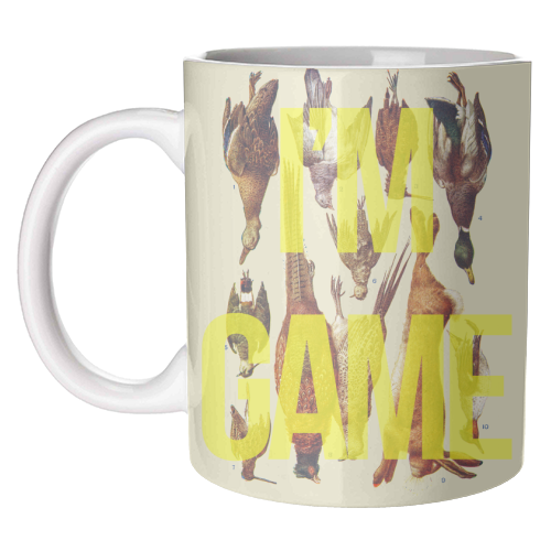 I'm Game - unique mug by The 13 Prints