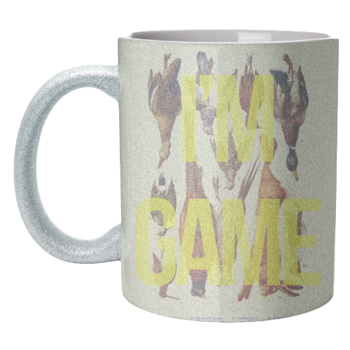 I'm Game - unique mug by The 13 Prints