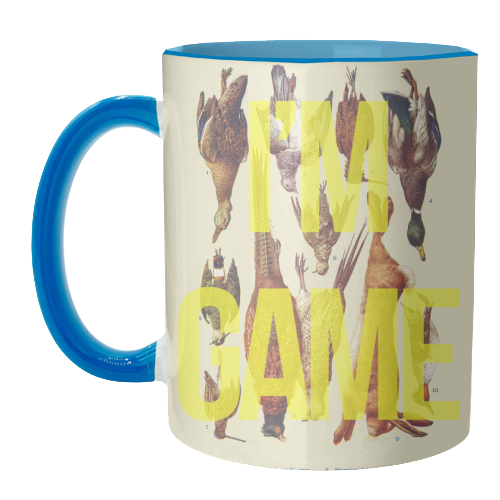 I'm Game - unique mug by The 13 Prints