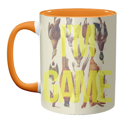 I'm Game - unique mug by The 13 Prints