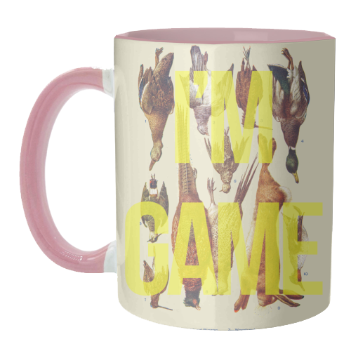 I'm Game - unique mug by The 13 Prints