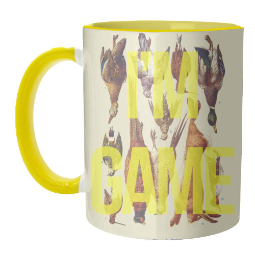 I'm Game - unique mug by The 13 Prints