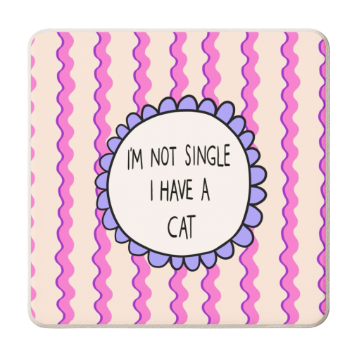 I'm Not Single - personalised beer coaster by The Paper Tail