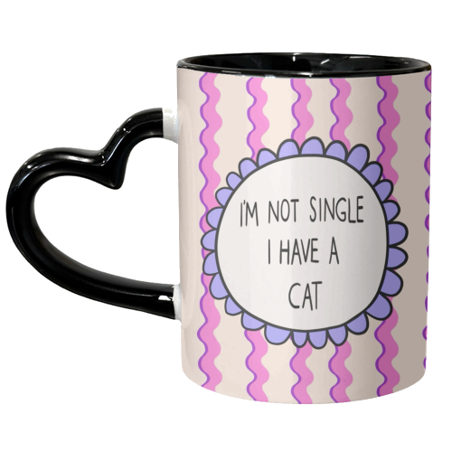 I'm Not Single - unique mug by The Paper Tail