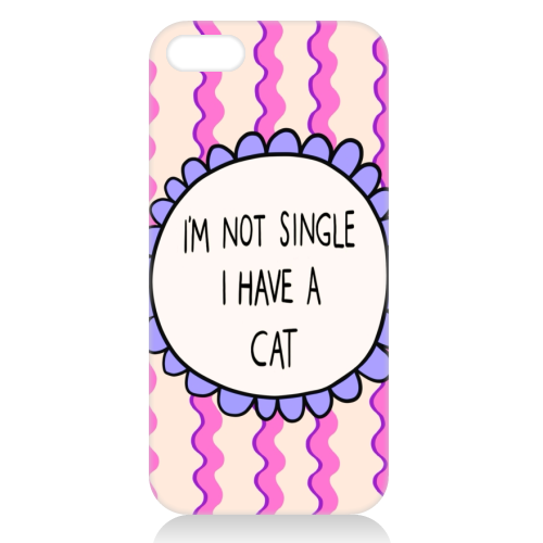 I'm Not Single - unique phone case by The Paper Tail