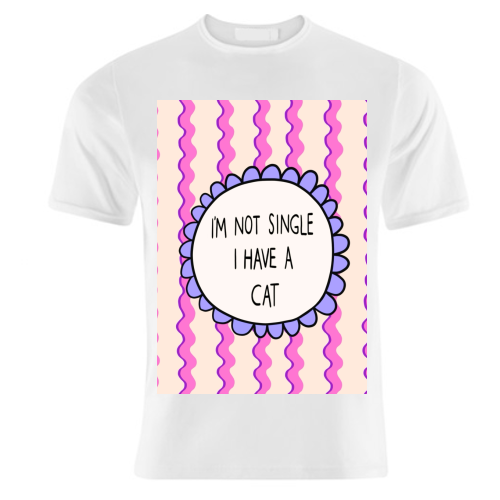I'm Not Single - unique t shirt by The Paper Tail