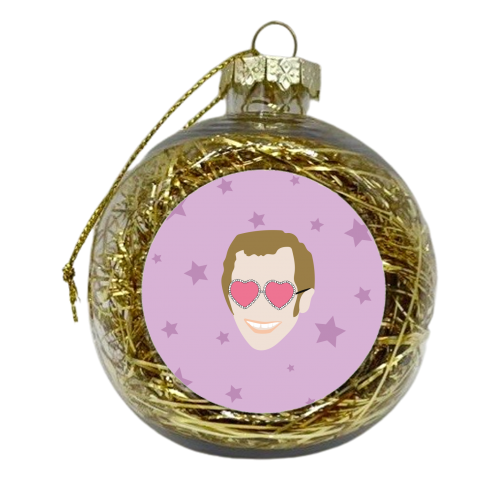 I'm Still Standing - xmas bauble by Laura Lonsdale