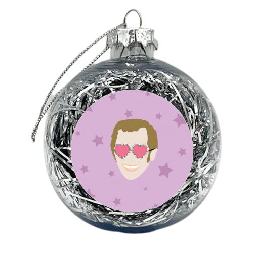 I'm Still Standing - xmas bauble by Laura Lonsdale