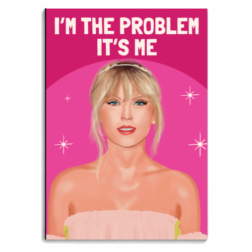 I'm the Problem, It's Me - personalised A4, A5, A6 notebook by AbiGoLucky
