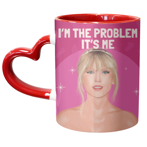 I'm the Problem, It's Me - unique mug by AbiGoLucky