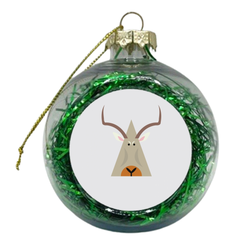 Impala - xmas bauble by Maria Cox