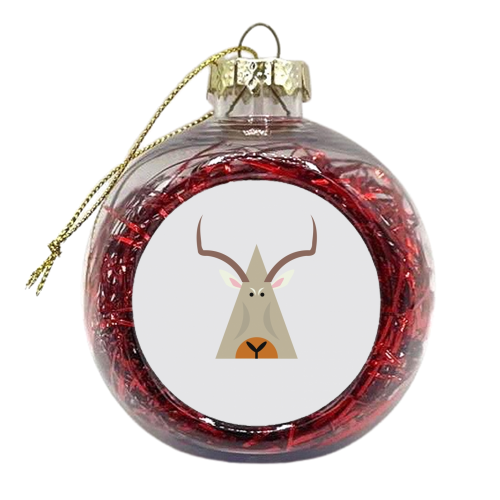 Impala - xmas bauble by Maria Cox