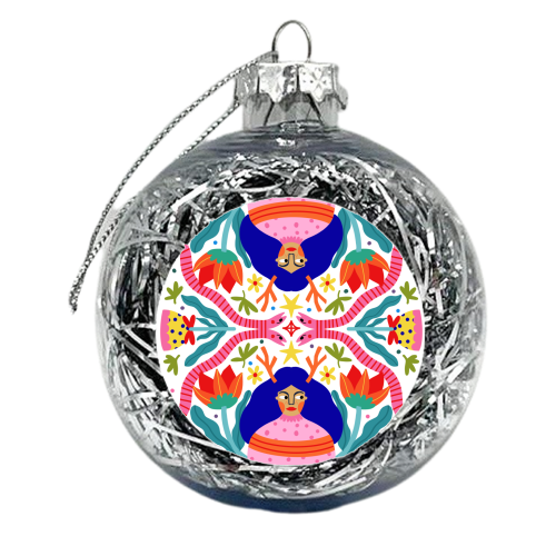 IMPERFECT SYMMETRY - xmas bauble by Nichola Cowdery