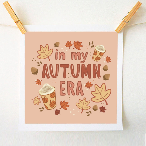 In my Autumn Era - A1 - A4 art print by Giddy Kipper