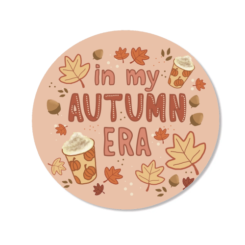 In my Autumn Era - Magnet by Giddy Kipper