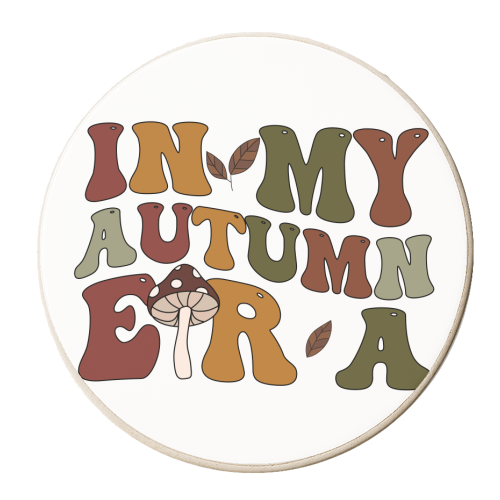 In My Autumn Era - personalised beer coaster by Pink and Pip