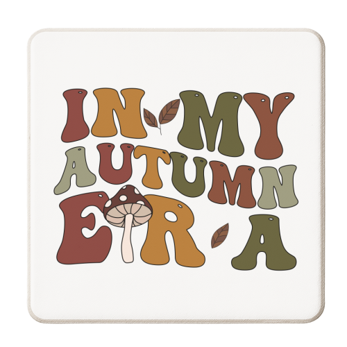 In My Autumn Era - personalised beer coaster by Pink and Pip