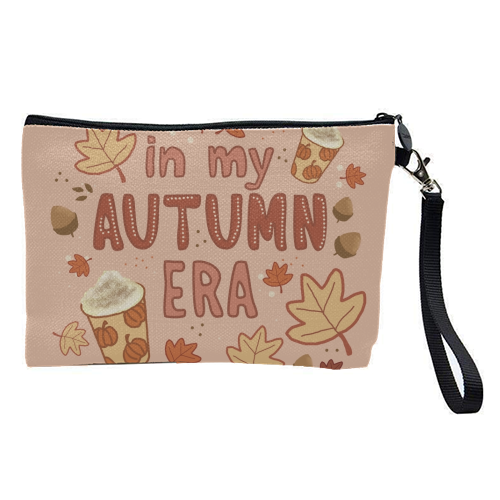 In my Autumn Era - pretty makeup bag by Giddy Kipper