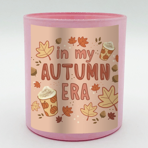 In my Autumn Era - scented candle by Giddy Kipper