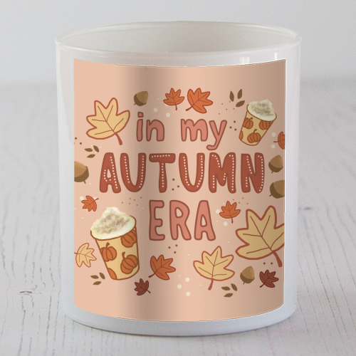 In my Autumn Era - scented candle by Giddy Kipper
